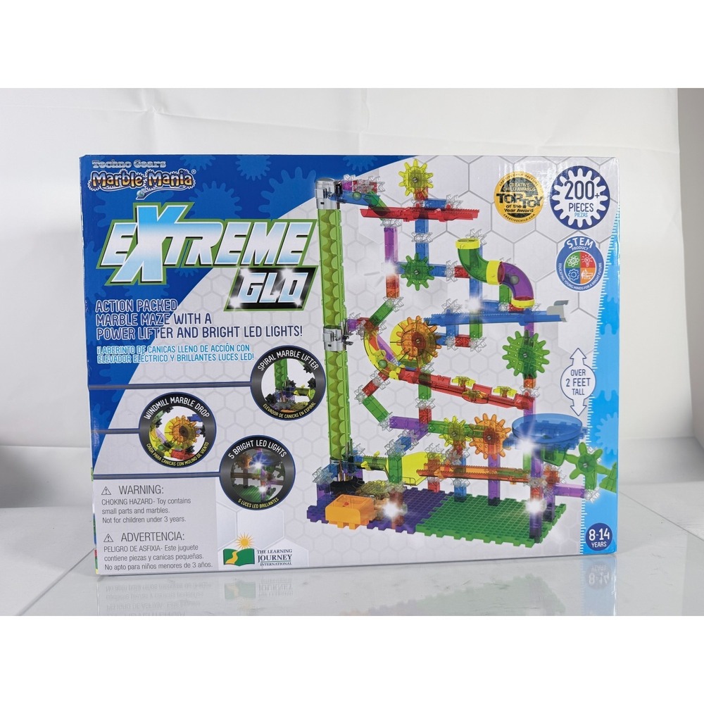 The Learning Journey: Techno Gears Marble Mania - Extreme Glo 200+‎ pcs - Glow